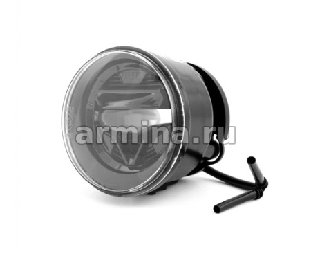 Фара противотуманная светодиодная "MTF Light" NISSAN, INFINITI, линза, 12В, 5000К, 10Вт, ЕСЕ /10