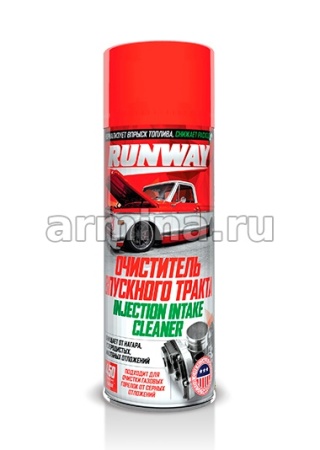 Очиститель впускного тракта инжектора "RUNWAY" RW6181 450 мл /12