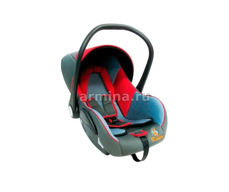 Кресло детское автомобильное "Kenga" LB321 красное, I группы, 0-3 лет, 0-13 кг
