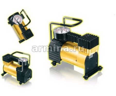 Компрессор "КАЧОК" К50, 30 л/мин, 7 Атм, в сумке, металл. корпус, 12A, 12V /8