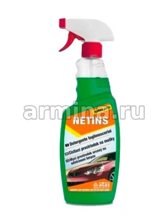 Очиститель кузова от насекомых и гудрона "ATAS" NETINS 750 мл /24