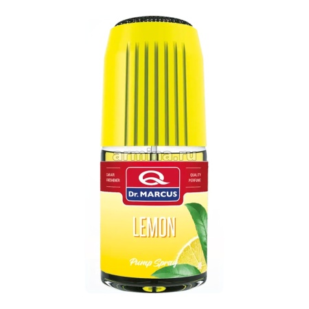 Ароматизатор "Dr.MARCUS" спрей "Pump Spray" в стеклянном флаконе, Lemon, 50 мл /блок 24/96 