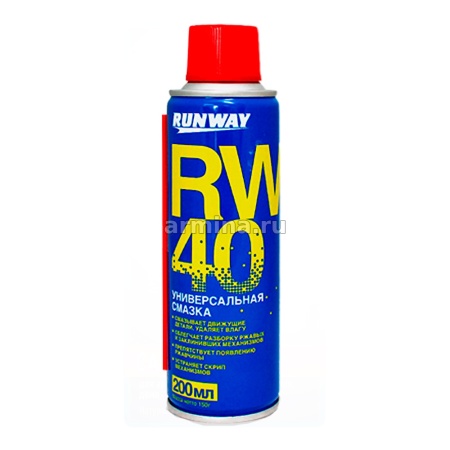 Смазка универсальная "RUNWAY" RW6096 RW-40 200 мл /24