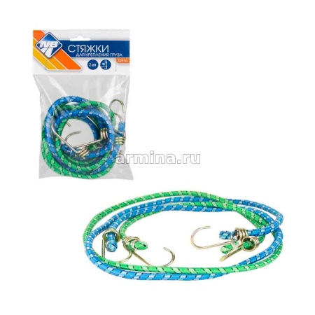 Резинка на багажник "Nova Bright" с крюками, 1 м (2 шт.) /100