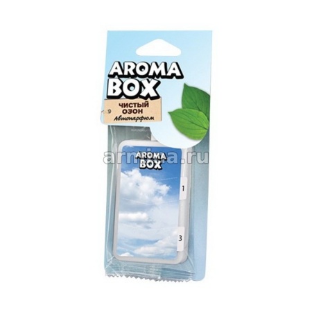 Ароматизатор "FOUETTE" подвеска "Aroma Box" В-15 чистый озон /36
