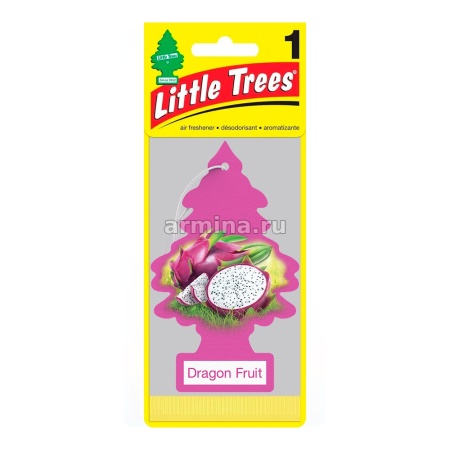 Ароматизатор "CAR FRESHNER" бумажный "Елочка" 10397 "Драгонфрут" (Dragon Fruit) /блок 24/144