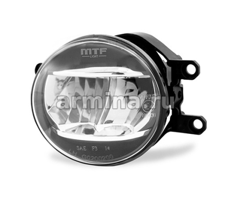 Фара противотуманная светодиодная "MTF Light" TOYOTA, LEXUS, 5500К, 12В, 5.4Вт, ЕСЕ /10