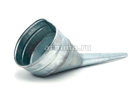 Воронка для бензина с сеткой метал. универсальная, большая, D165 мм