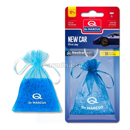 Ароматизатор "Dr.MARСUS" мешочек "Fresh Bag" New Car /уп-18/72