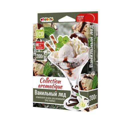 Ароматизатор "FOUETTE" под сидение "COLLECTION AROMATIQUE" CA-22 ванильный лед, 200 мл /40