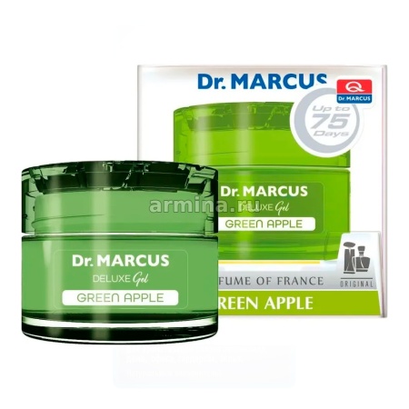 Ароматизатор "Dr.MARCUS" гелевый "Senso Deluxe" "Green Apple" 50 мл /20