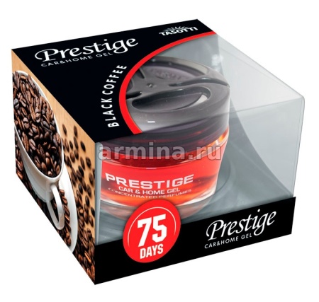 Ароматизатор "TASOTTI" гелевый "GEL PRESTIGE" Black Coffee, 50 мл /48