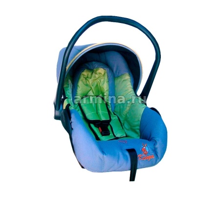 Кресло детское автомобильное "Kenga" LB321 сине-зеленое, I группы, 0-3 лет, 0-13 кг 