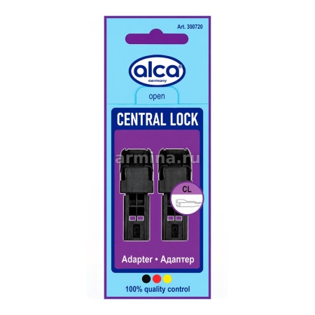 Адаптер для щеток стеклоочистителя "ALCA"&"HEYNER" 300720 Central Lock, в блистере (2 шт.) /50/250