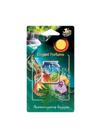 Ароматизатор "FOUETTE" мембранный "Jam perfume" J-11 "Elegant Perfume" /40
