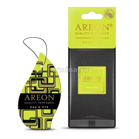 Ароматизатор "AREON" бумажный "PREMIUM" О Де, Эта /уп-10/120