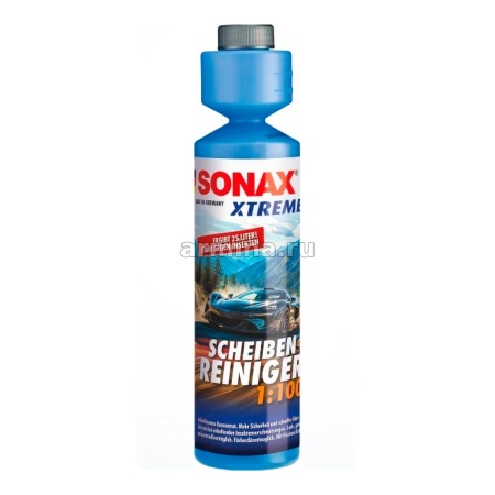 Очиститель стекол Х-трем, 1:100 250ml "SONAX" Концентрат