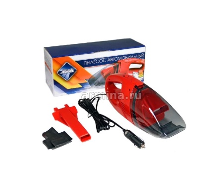 Пылесос "Nova Bright" для сухой/влажной  уборки 60Вт, 12В, красный (46885) /20