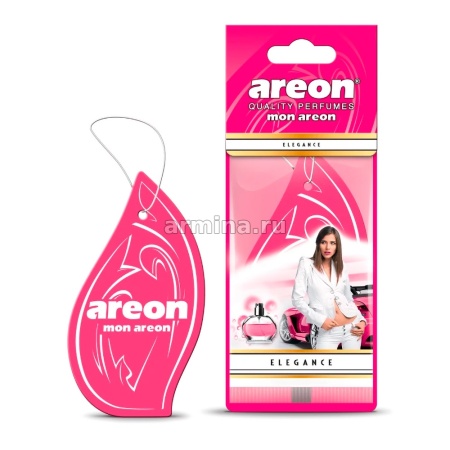Ароматизатор "AREON" бумажный "MON AREON" Elegance /уп-20/360
