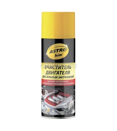 Очиститель двигателя для сильных загрязнений "Astrohim" АС-3875 аэрозоль, 520 мл /12
