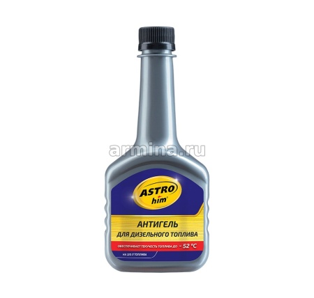 Антигель "Astrohim" Ас-121 депрессорная присадка для диз. топлива на 120-240 л, 300 мл /12