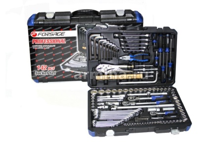 Набор инструментов универсальный 142 предм. "FORSAGE" (41421-5) /2
