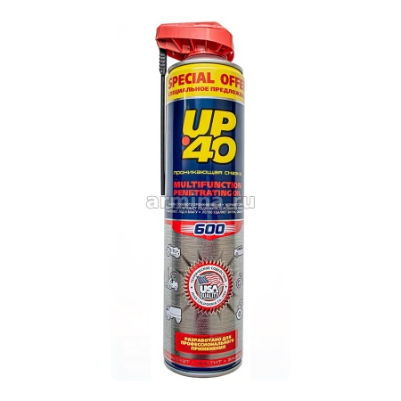 Смазка проникающая "City Up" UP-40 SYNTHETIC PENETRATION OIL 600 мл /12
