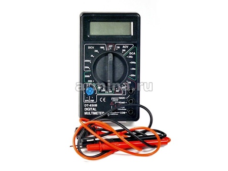 Мультитестер цифровой DT-830 B с прозвонкой транзисторов /100